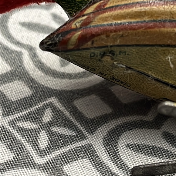 Antique (1930’s) DRGM German Tin Clockwork Bird with key still works!!! - Picture 8 of 9